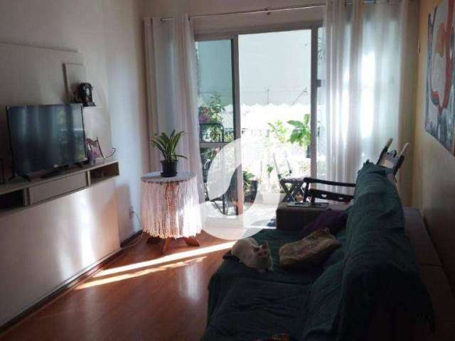 Apartamento com 2 dormitórios à venda, 77 m² por R$ 620.000,00 - Icaraí - Niterói/RJ