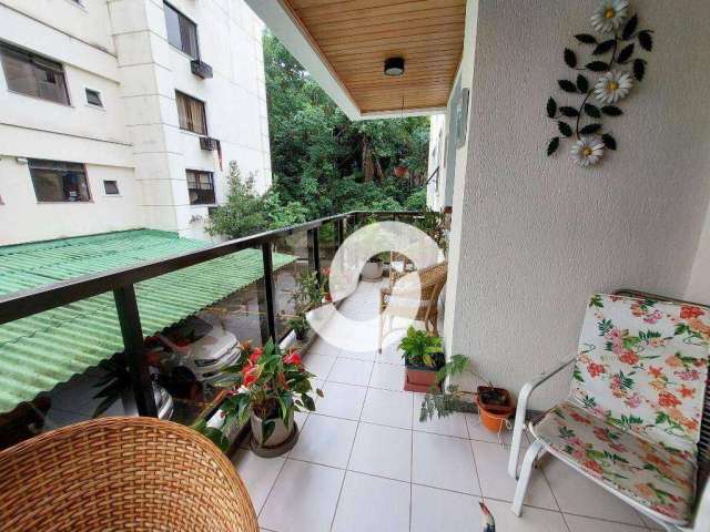 Apartamento com 3 dormitórios à venda, 120 m² por R$ 590.000,00 - Maceió - Niterói/RJ