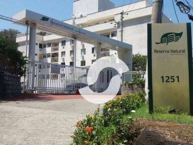 Ótimo apartamento com 2 dormitórios à venda, 78 m² por R$ 370.000 - Maceió - Niterói/RJ