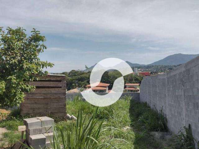 Terreno à venda, 827 m² por R$ 310.000,00 - Flamengo - Maricá/RJ