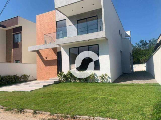 Casa com 4 dormitórios à venda, 208 m² por R$ 1.200.000,00 - Ubatiba - Maricá/RJ