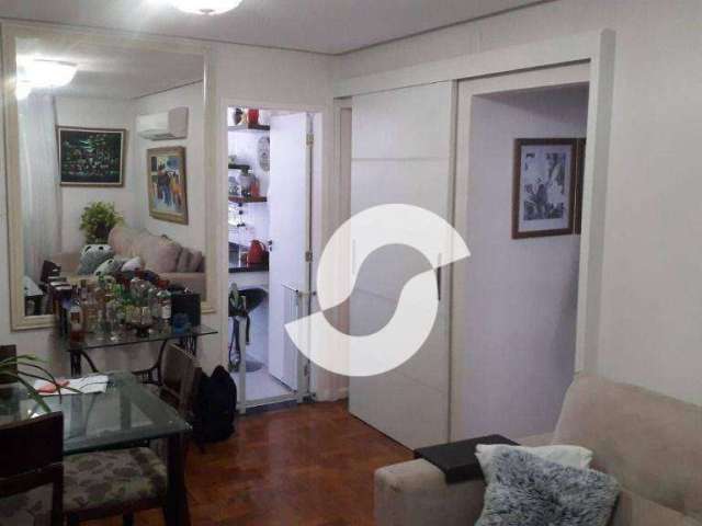 Apartamento com 2, todo reformado,  dormitórios à venda, 75 m² - Icaraí - Niterói/RJ