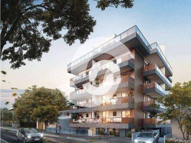 Apartamento com 1 dormitório à venda, 43 m² por R$ 570.000,00 - Piratininga - Niterói/RJ