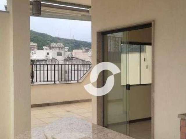 Cobertura com 3 dormitórios à venda, 214 m² por R$ 900.000,00 - Santa Rosa - Niterói/RJ