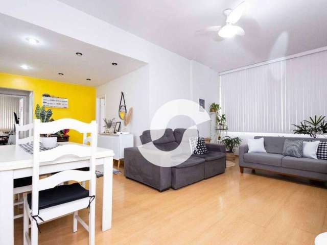 Apartamento com 3 dormitórios à venda, 122 m² por R$ 570.000,00 - Centro - Niterói/RJ