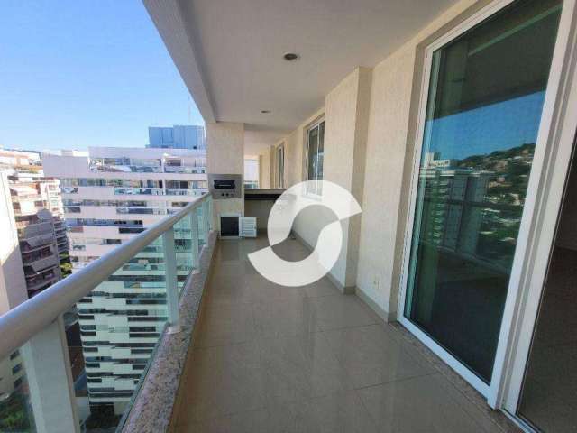 Apartamento com 3 dormitórios à venda, 119 m² por R$ 1.100.000,00 - Icaraí - Niterói/RJ