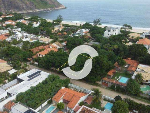 Terreno à venda, 450 m² por R$ 2.000.000,00 - Itacoatiara - Niterói/RJ