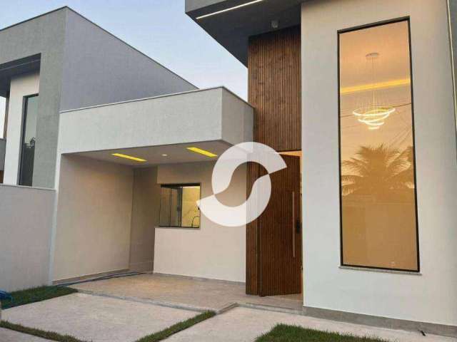 Casa com 3 dormitórios à venda, 106 m² por R$ 645.000,00 - Jardim Atlântico Oeste (Itaipuaçu) - Maricá/RJ