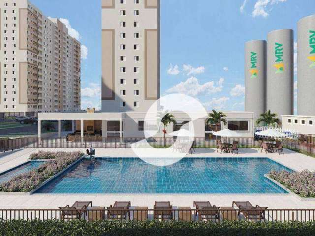 Apartamento com 2 dormitórios à venda, 46 m² por R$ 225.000,00 - Rio do Ouro - São Gonçalo/RJ