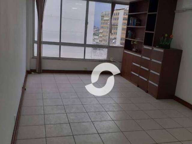 Sala, 35 m² - venda por R$ 140.000,00 ou aluguel por R$ 3.277,85/mês - Centro - Niterói/RJ