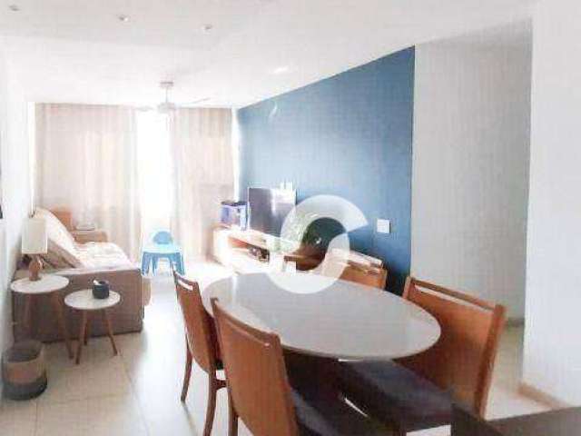 Apartamento com 3 dormitórios à venda, 90 m² por R$ 450.000,00 - Santa Rosa - Niterói/RJ