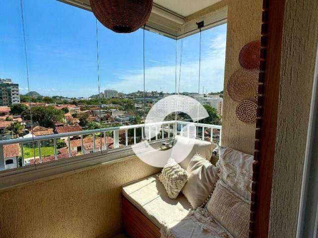 Apartamento com 3 dormitórios à venda, 80 m² por R$ 450.000,00 - Badu - Niterói/RJ