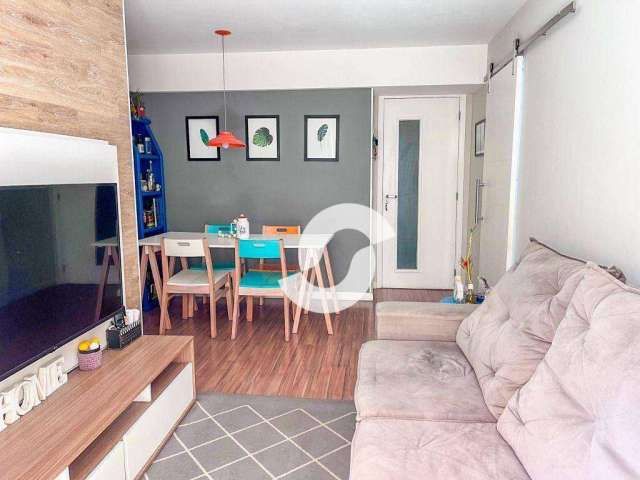 Apartamento com 3 dormitórios à venda, 64 m² por R$ 470.000,00 - Fátima - Niterói/RJ