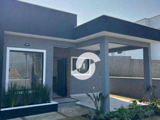 Casa com 2 dormitórios à venda, 70 m² por R$ 420.000,00 - Jacaroá - Maricá/RJ