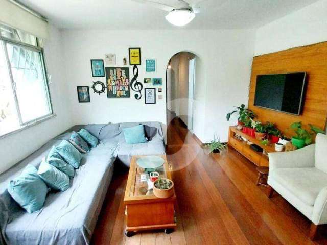 Apartamento com 3 dormitórios para alugar, 85 m² por R$ 3.785,00/mês - Santa Rosa - Niterói/RJ