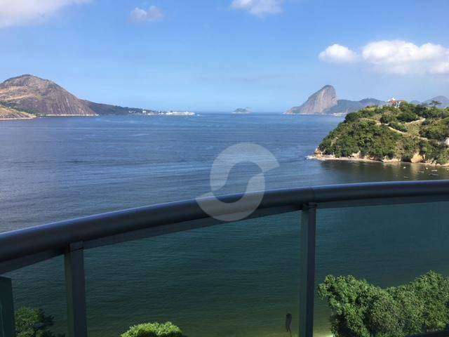 Apartamento com 4 dormitórios, 160 m² - venda por R$ 3.175.000,00 ou aluguel por R$ 14.080,92/mês - Boa Viagem - Niterói/RJ