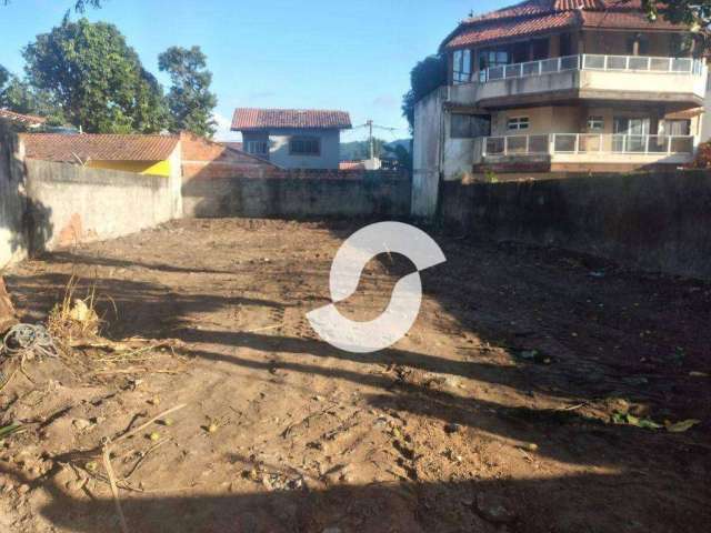 Terreno à venda, 360 m² por R$ 500.000,00 - Piratininga - Niterói/RJ