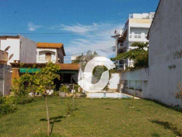 Casa com 3 dormitórios à venda, 300 m²/720m2 de area por R$ 2.500.000 - Piratininga - Niterói/RJ