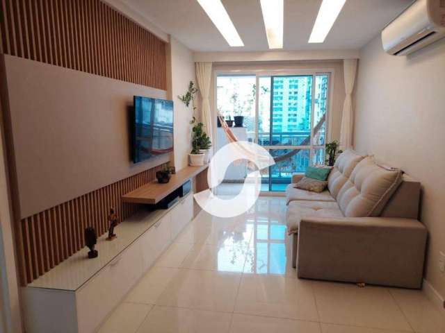 Apartamento com 3 dormitórios à venda, 103 m² por R$ 1.120.000,00 - Icaraí - Niterói/RJ