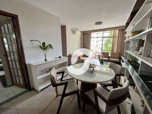 Icaraí: Lindo apartamento, 2 quartos, à venda, 92 m² por R$ 565.000,00