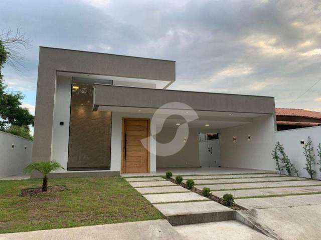 Casa com 3 dormitórios à venda, 192 m² por R$ 690.000,00 - Chacara Inoã - Maricá/RJ