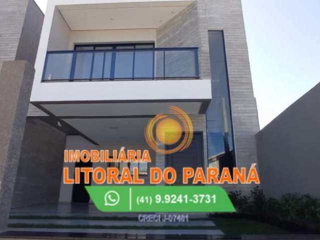 Sobrado à venda no bairro Porto Fino - Pontal do Paraná/PR