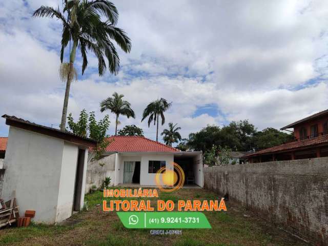 Casa 02 dormitórios com amplo terreno - Balneário Grajú - Pontal do Paraná