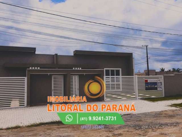 Casa Padrão 3 Quartos (sendo 1 suíte) com piscina em Gaivotas-Matinhos (FINANCIE)