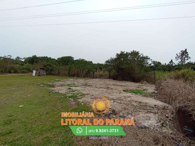 Terreno medindo 12 X 31,50 - Praia de Leste - Pontal do Paraná