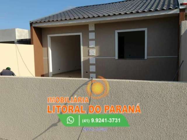 Casa Nova - 2 Quartos - Praia de Leste - Pontal do Paraná