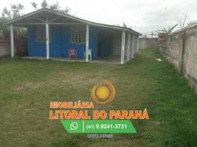 Casa Mista 2 Quartos - Terreno 480m²  - Praia de Leste Pontal do Paraná