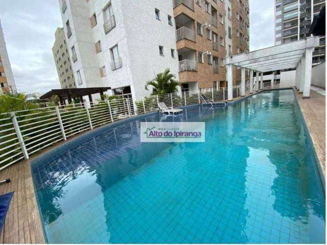 Apartamento com 2 dormitórios para alugar, 63 m² por R$ 3.668,83/mês - Ipiranga - São Paulo/SP