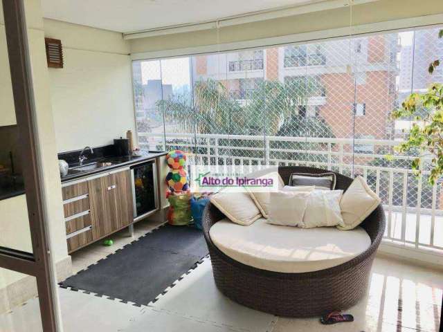 Apartamento com 4 dormitórios à venda, 125 m² por R$ 1.490.000,00 - Ipiranga - São Paulo/SP