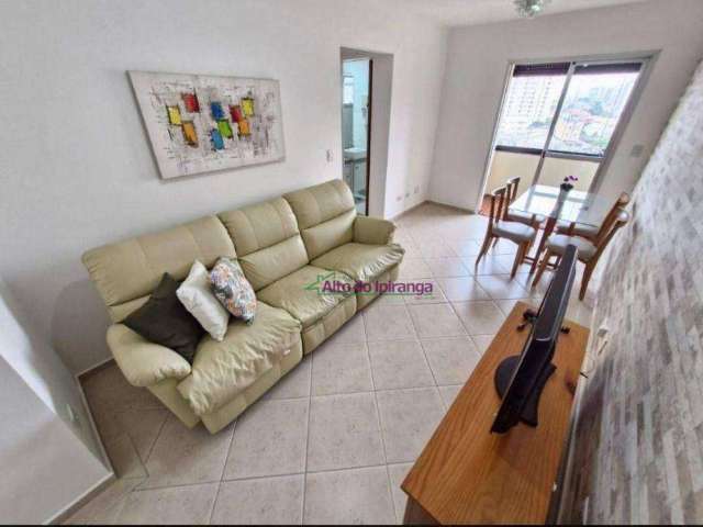 Apartamento com 2 dormitórios para alugar, 63 m² por R$ 3.824,00/mês - Vila Gumercindo - São Paulo/SP