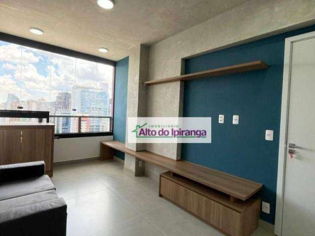 Studio com 1 dormitório para alugar, 34 m² por R$ 4.178,60/mês - Bela Vista - São Paulo/SP