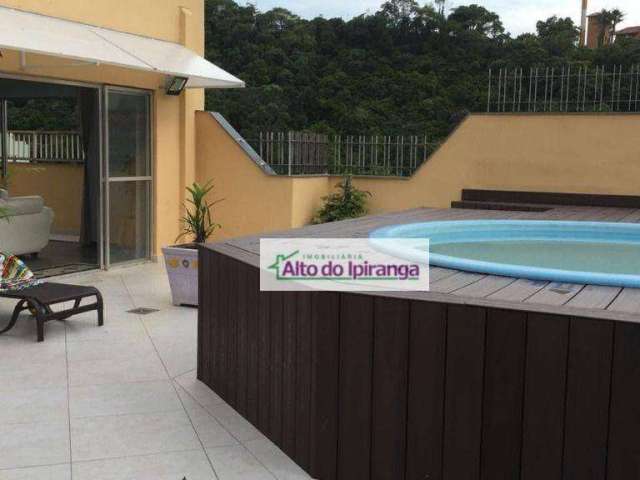 Cobertura com 3 dormitórios à venda, 296 m² por R$ 800.000,00 - Jardim Três Marias - Guarujá/SP