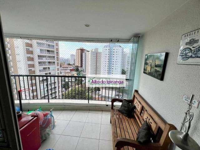 Apartamento com 3 dormitórios à venda, 80 m²  - Vila Gumercindo - São Paulo/SP