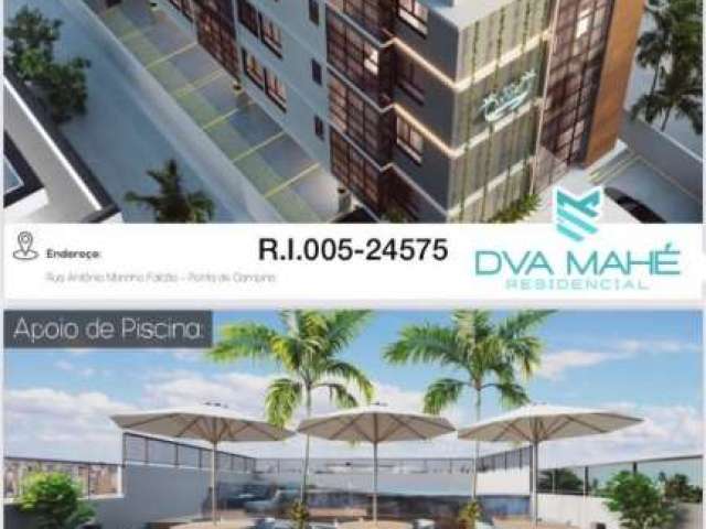 Apartamento com 2 dormitórios à venda, 138 m² por R$ 368.433,00 - Ponta de Campina - Cabedelo/PB