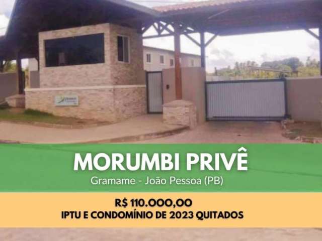 Apartamento com 2 dormitórios à venda por R$ 110.000 - Gramame - João Pessoa/PB