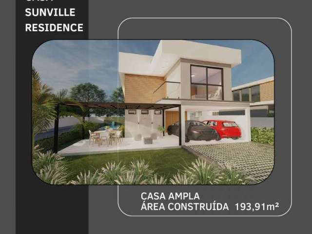 Casa com 4 dormitórios à venda, 193 m² por R$ 1.499.000 - Sunville - João Pessoa/PB