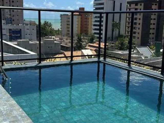 Apartamento com 1 dormitório à venda, 24 m² por R$ 310.000 - Intermares - Cabedelo/PB