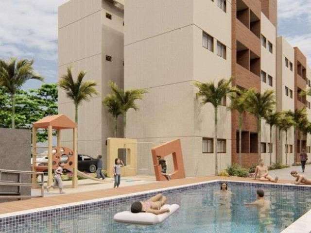 Apartamento com 2 dormitórios à venda por R$ 129.900,00 - Gramame - João Pessoa/PB