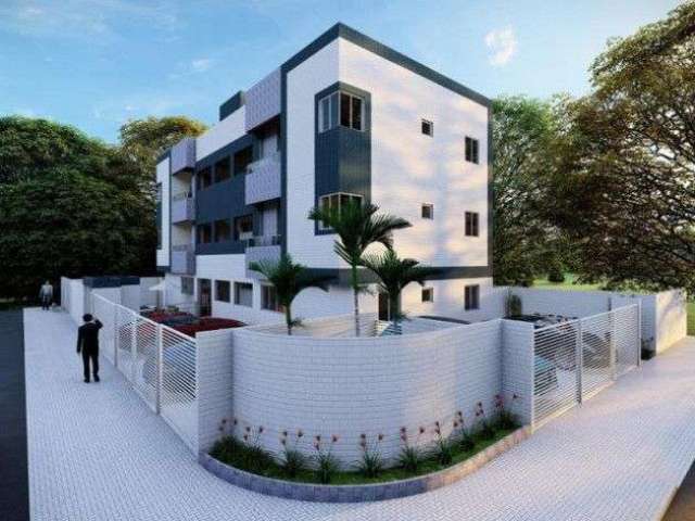 Apartamento com 2 dormitórios à venda por R$ 117.000,00 - Gramame - João Pessoa/PB