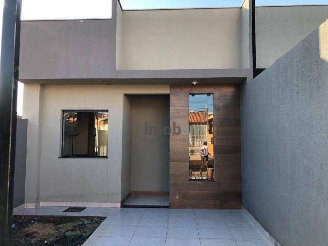 Casa com 3 dormitórios à venda, 70 m² por R$ 299.000,00 - Ouro Verde - Londrina/PR