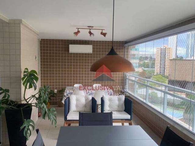 Apartamento com 3 dormitórios para alugar, 182 m² por R$ 9.240,00/mês - Vila Ema - São José dos Campos/SP