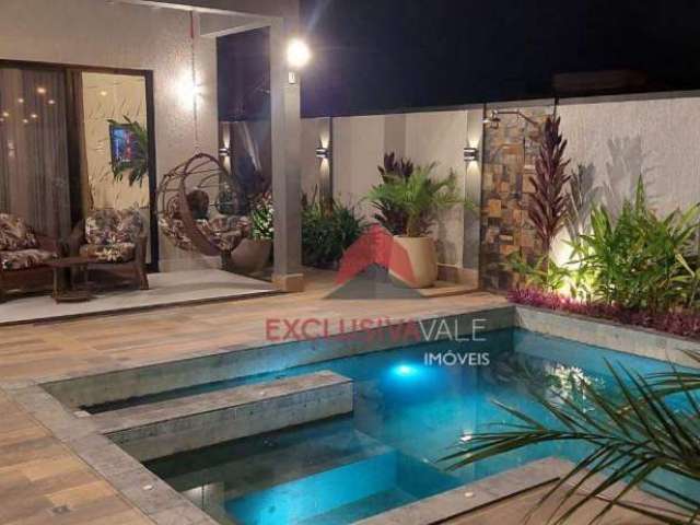 Casa com 3 dormitórios à venda, 282 m² por R$ 1.820.000,00 - Condomínio Terras do Vale - Caçapava/SP