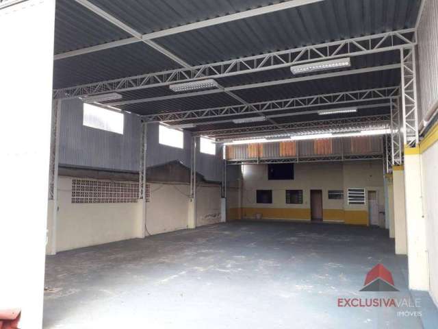 Galpão para alugar, 250 m² por R$ 5.500/mês - Jardim São Vicente - São José dos Campos/SP