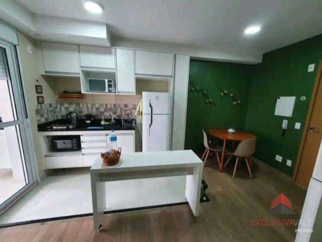 Flat, 40 m² - venda por R$ 659.000,00 ou aluguel por R$ 3.730,00/mês - Jardim Aquarius - São José dos Campos/SP