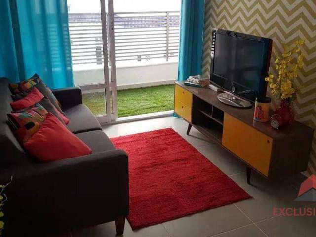 Apartamento com 1 dormitório para alugar, 42 m² por R$ 4.590,00/mês - Jardim Aquarius - São José dos Campos/SP