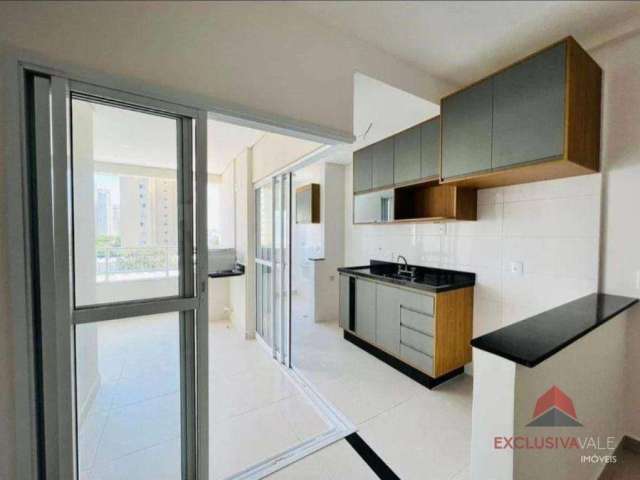 Apartamento com 2 dormitórios para alugar, 63 m² por R$ 2.900/mês - Jardim Satélite - São José dos Campos/SP